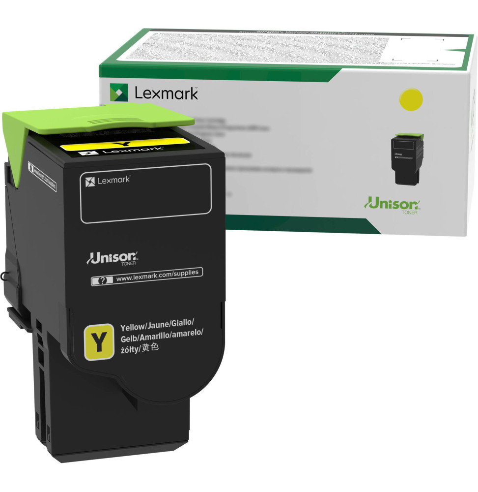 Lexmark CS632, CX635 Cartouche de toner Original jaune (75M5XY0)