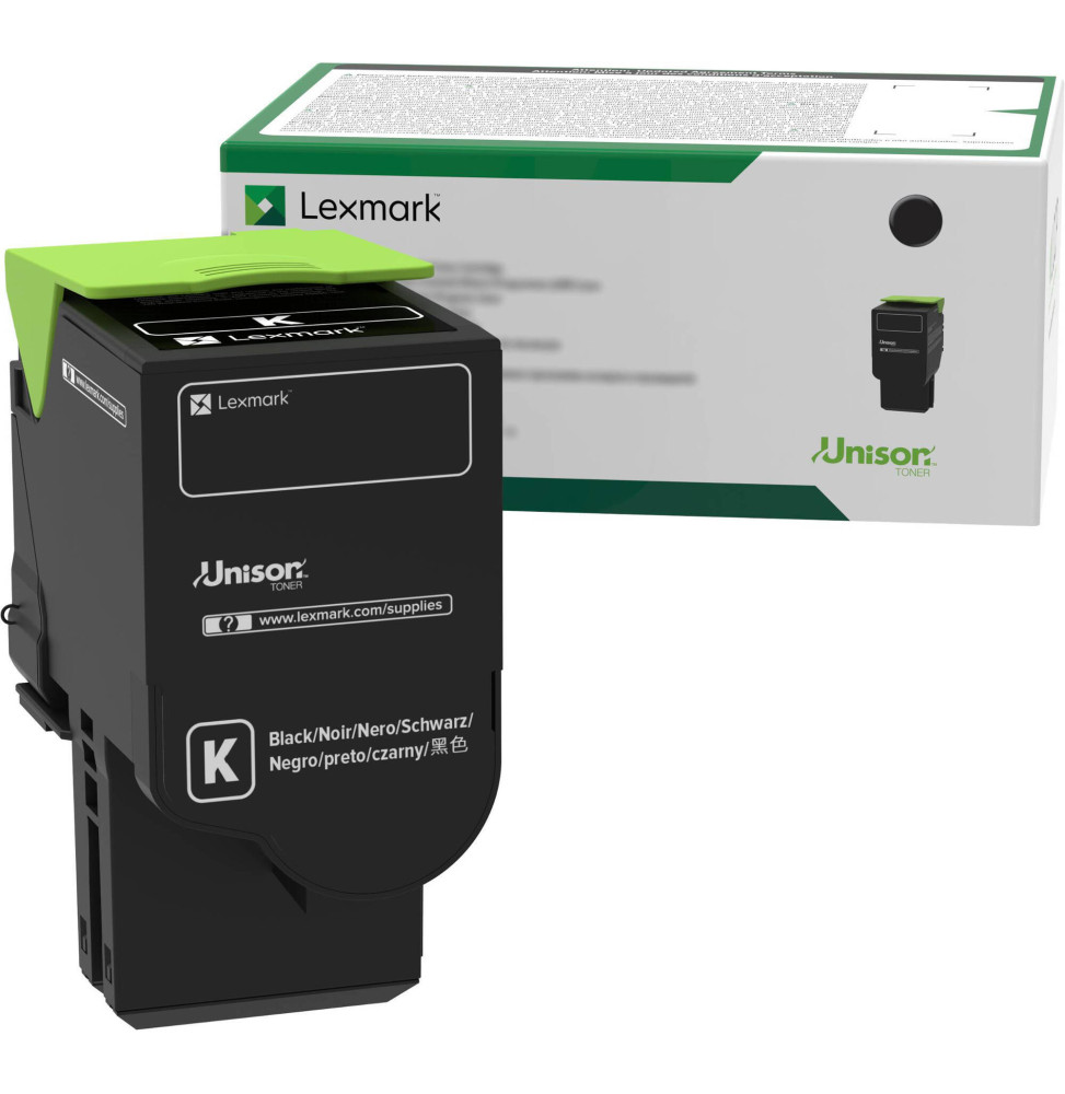 Lexmark CS632, CX635 Cartouche de toner Original Noir (75M5XK0)