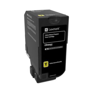 Lexmark CS720, CS/CX725 Jaune - Cartouche de toner d'origine (74C50Y0)