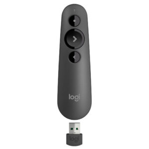 Logitech Wireless Presenter R500 Graphite - Télécommande de présentation