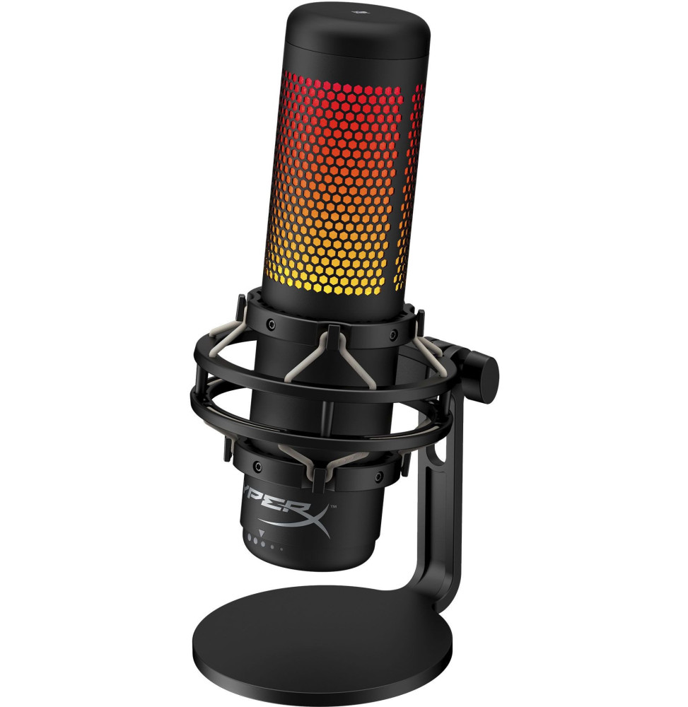 Micro autonome complet HyperX QuadCast HMIQ1S-XX-RG/G pour les streamers, créateurs de contenu et joueurs (4P5P7AA) – Image 2