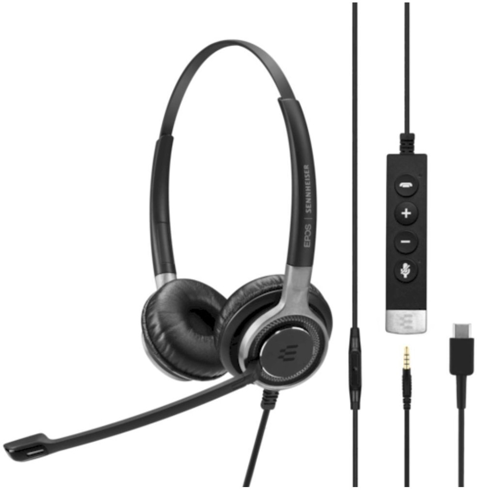Micro-casque filaire Epos Impact SC 665 USB-C ANC (1000670)