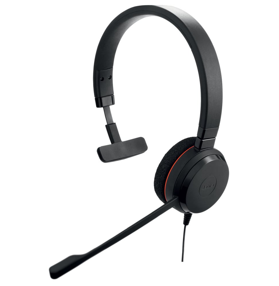 Micro-casque Jabra Evolve 20 UC Mono USB Type-A Noir (4993-829-209)