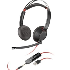 Micro-casque Poly Blackwire 5220 (lot) stéréo USB-A (80R97A6)