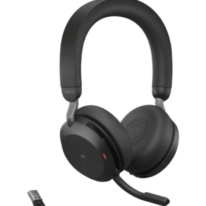 Micro-casque sans fil Jabra Evolve2 75 USB-A UC avec socle de recharge - Noir (27599-989-989)