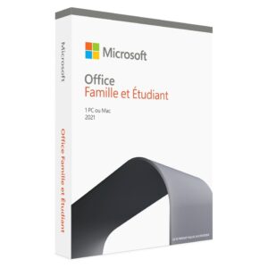 Microsoft Office Famille et Étudiant 2021 - Achat définitif pour 1 PC ou Mac