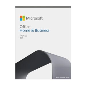 Microsoft Office Home and Business 2021 English - Achat définitif pour 1 PC ou Mac