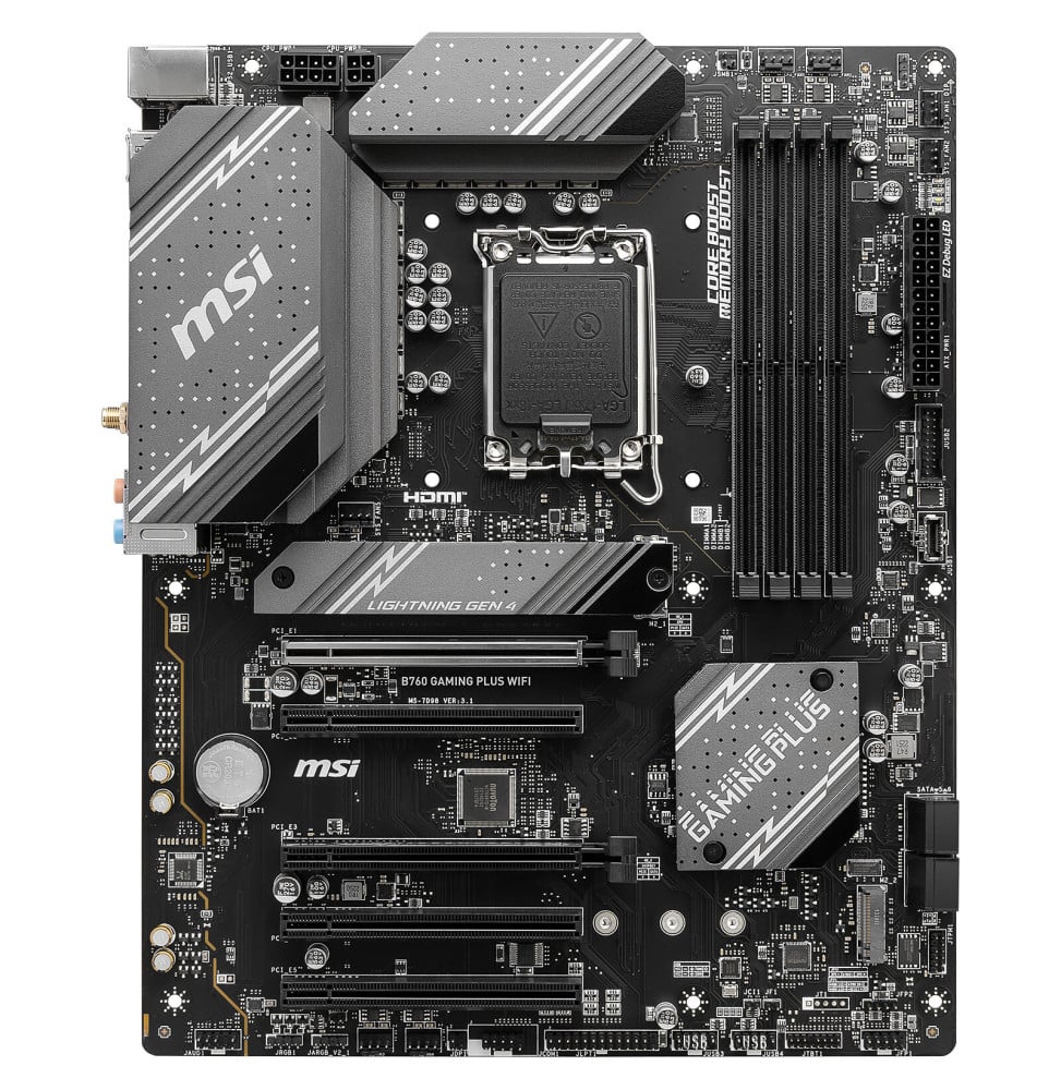 Carte Mère Intel MSI B760 GAMING PLUS WIFI (911-7D98-046) – Image 2