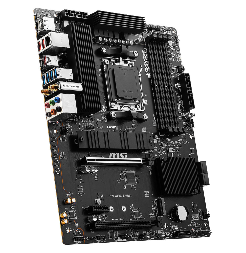 Carte Mère AMD MSI PRO B650-S WIFI (911-7E26-027) – Image 2