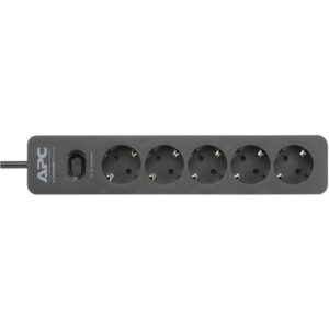 Multiprise parasurtenseur APC SurgeArrest Essential PME5B-GR - 5 prises FR (Schuko) / 2300 W