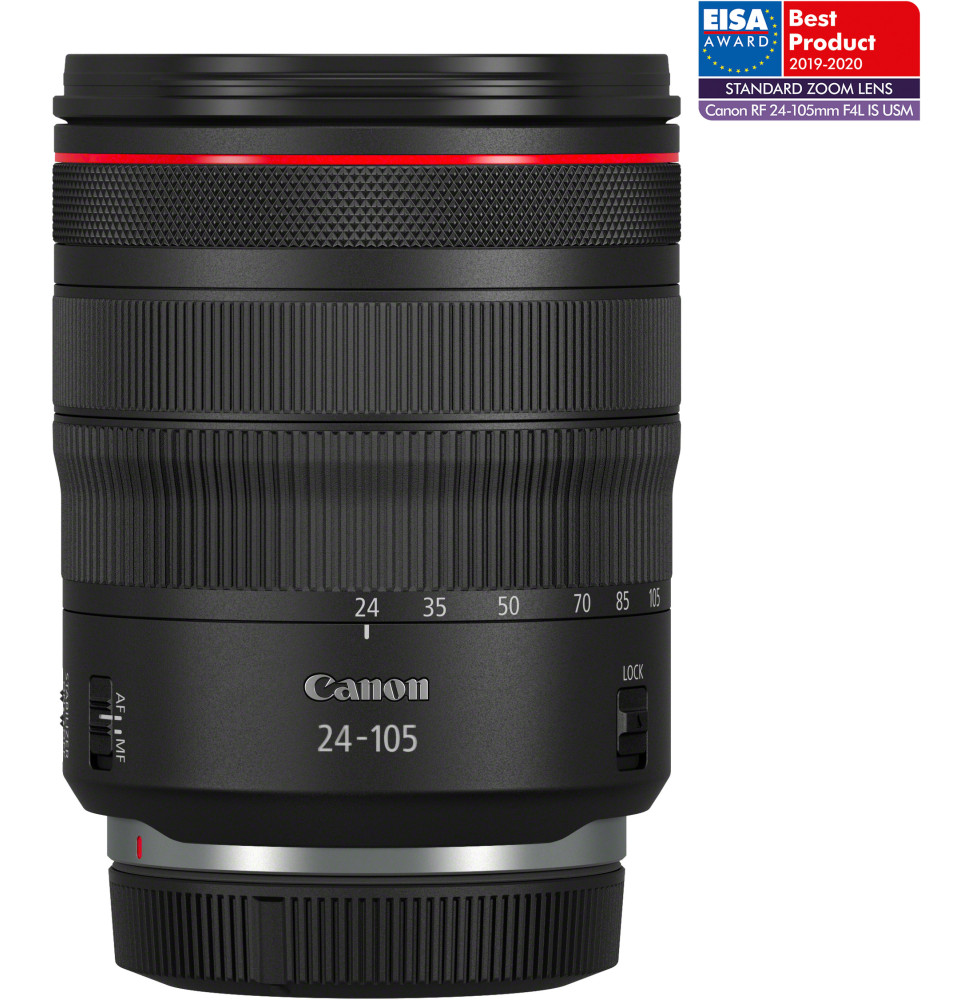 Objectif Canon RF 24-105mm F4L IS USM (2963C005AA)