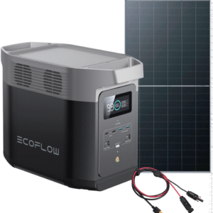 Offre Spéciale : Station électrique portable Ecoflow Delta 2 avec Panneau Solaire 585W + Câble MC4 to XT60 Offerts