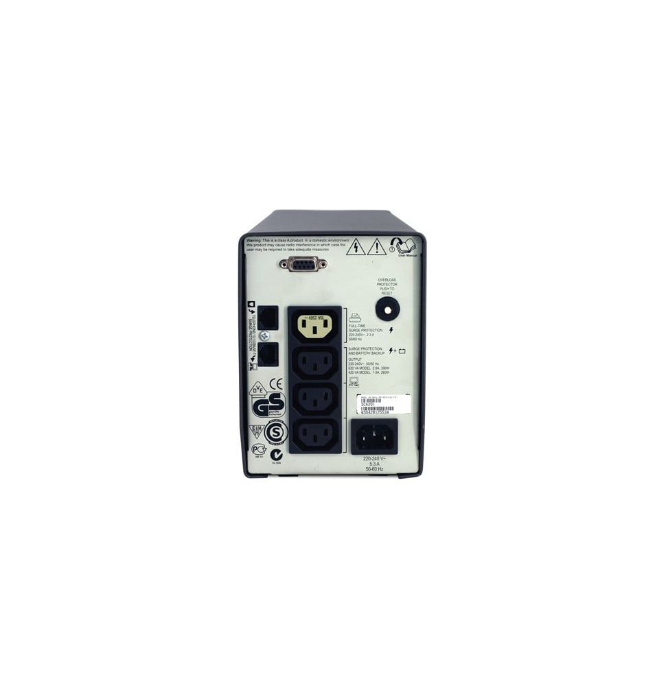 Onduleur Line Interactive APC Smart UPS SC SC620I - 390 W / 620 VA - 4 prises C13 – Image 2