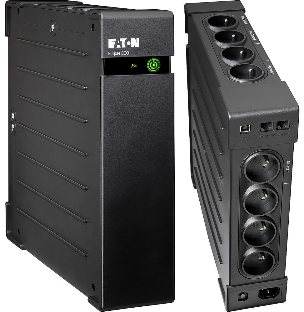 Onduleur Off-line Eaton Ellipse ECO EL1200USBFR - 750 W / 1200 VA - 8 prises FR