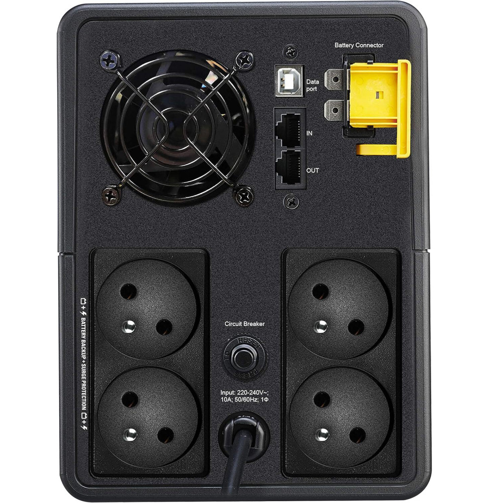 Onduleur Line-interactive APC Back UPS BX2200MI-FR - 1200 W / 2200VA - 4 prises FR – Image 2