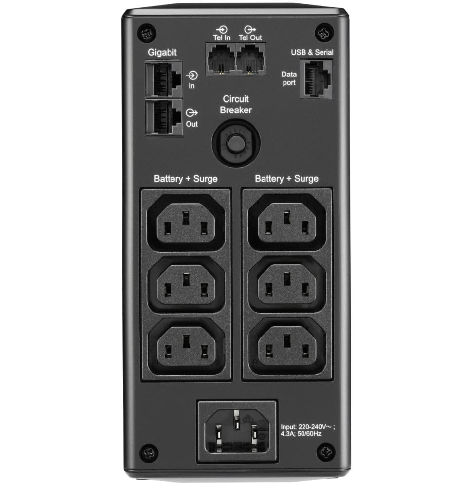 Onduleur Line-interactive APC Back UPS Pro BR 900VA / 540 W - 6 prises C13 (BR900MI) – Image 2