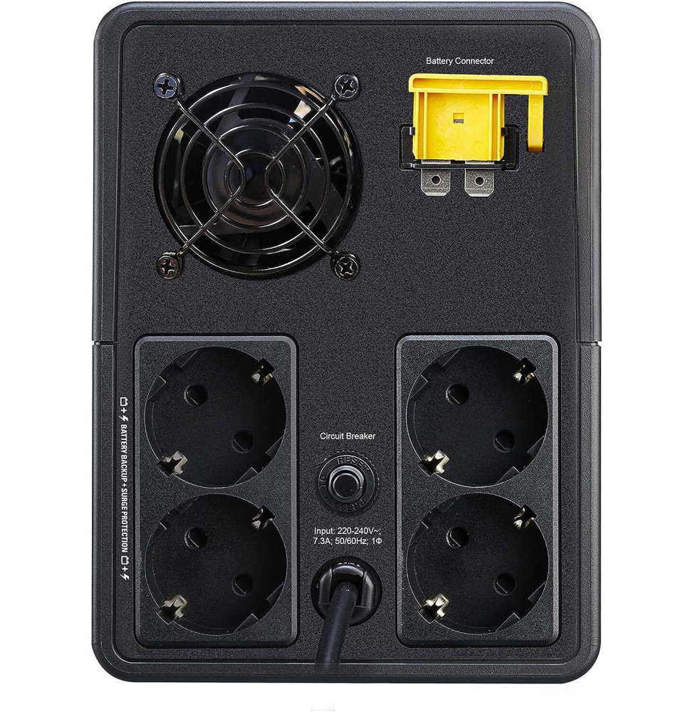 Onduleur Line-interactive APC Easy UPS BVX1600LI-GR - 900 W / 1600 VA - 4 prises Fr (Schuko) – Image 2