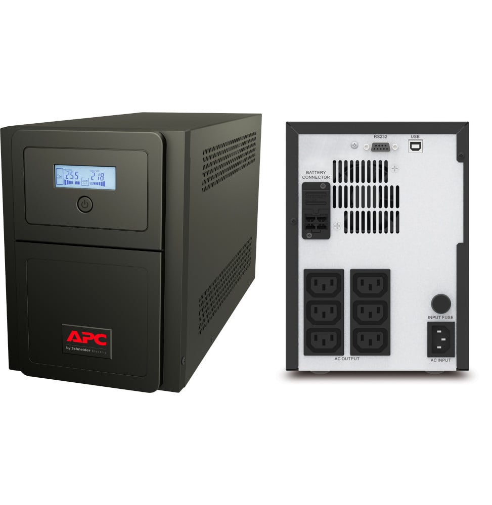 Onduleur Line-interactive APC Easy UPS SMV SMV1000I - 700 W / 1000 VA - 6 prises C13