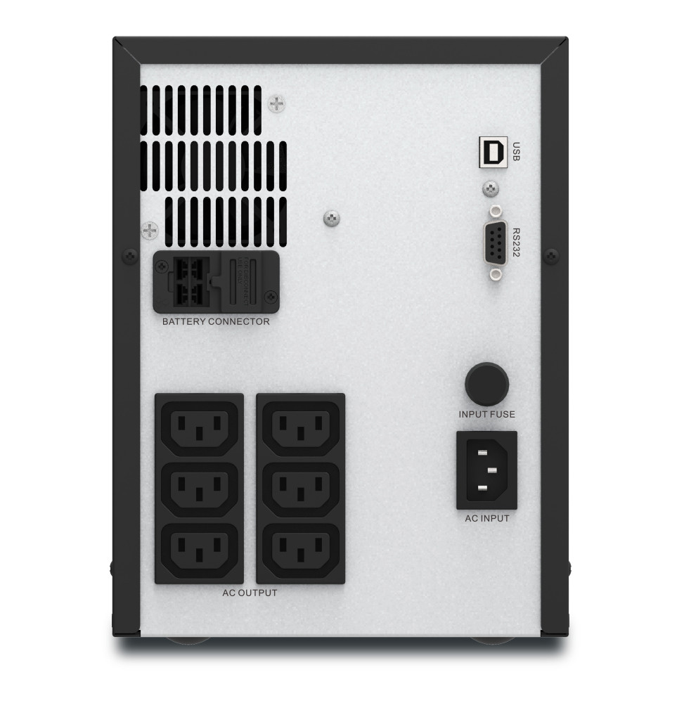 Onduleur Line-interactive APC Easy UPS SMV SMV2000AI - 1400 W / 2000 VA - 6 prises C13 – Image 2