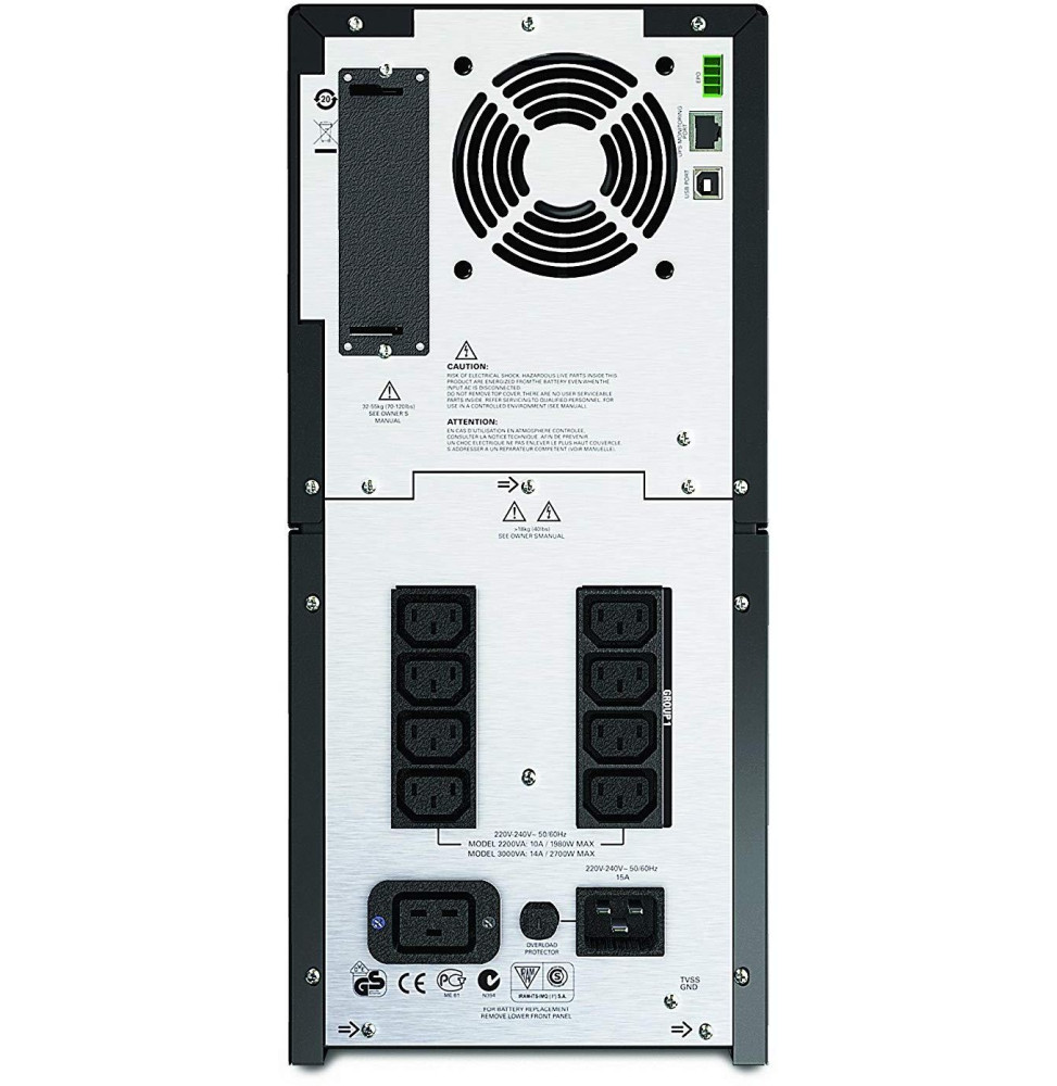 Onduleur Line interactive APC 3000VA Smart-UPS (SMT3000I) – Image 2
