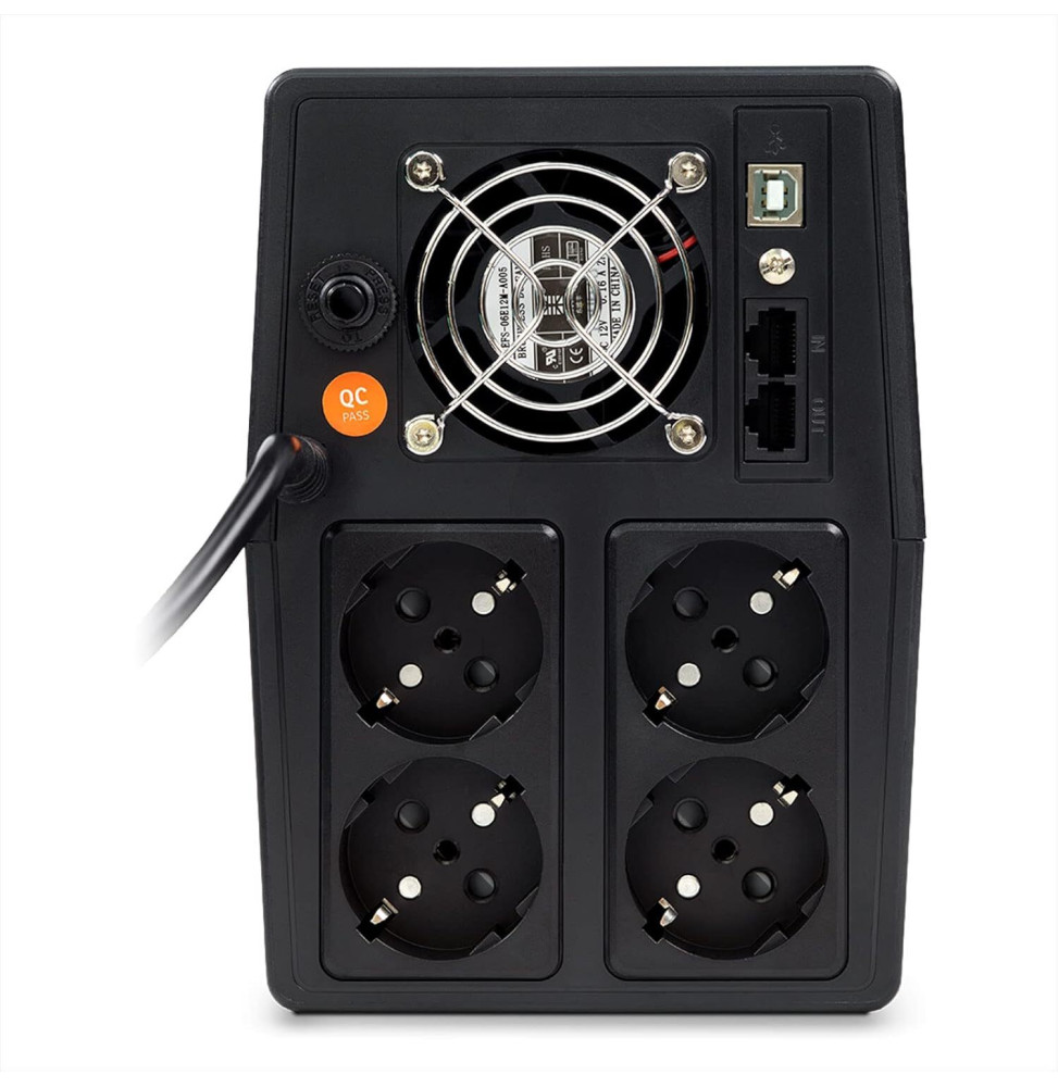 Onduleur Line-interactive nJoy Horus Plus 1500 - 900 W / 1500 VA - 4 prises FR (PWUP-LI150H1-AZ) – Image 2