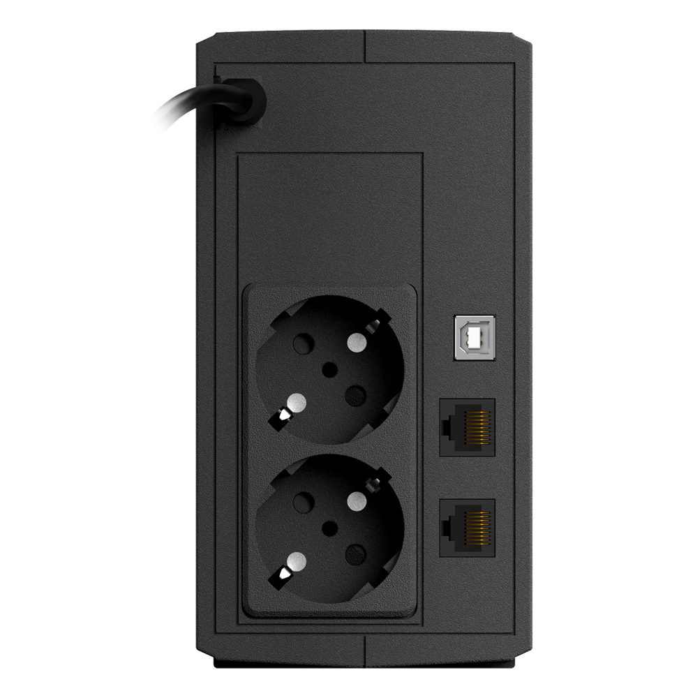 Onduleur Line-interactive nJoy Keen 800 USB - 480 W / 800 VA - 2 prises FR (UPLI-LI080KU-CG) – Image 2