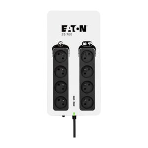Onduleur Off-Line UPS Eaton 3S gén2 - 420 W / 700 VA - 8 prises FR + 2 USB (3S700F)