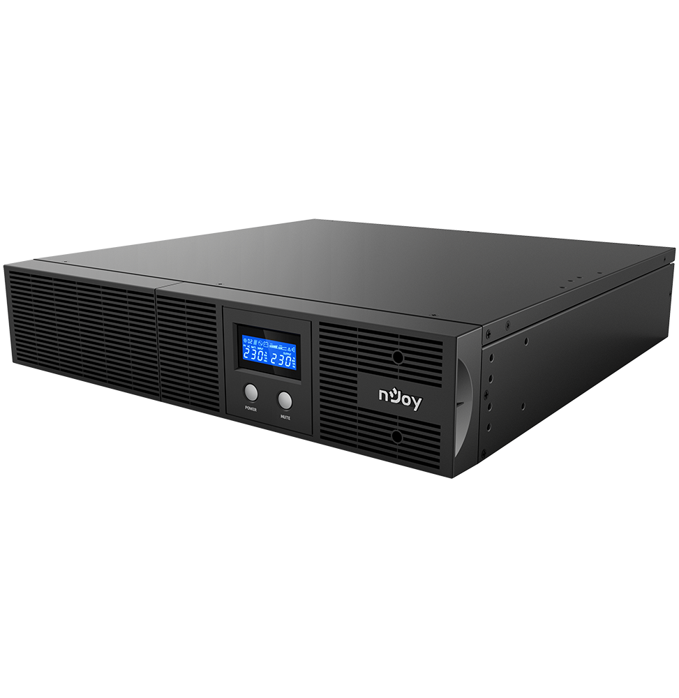 Onduleur rackable Line-interactive nJoy Argus 2200 - 1320 W / 2200 VA - 4 prises C13 (PWUP-LI220AG-CG) – Image 2