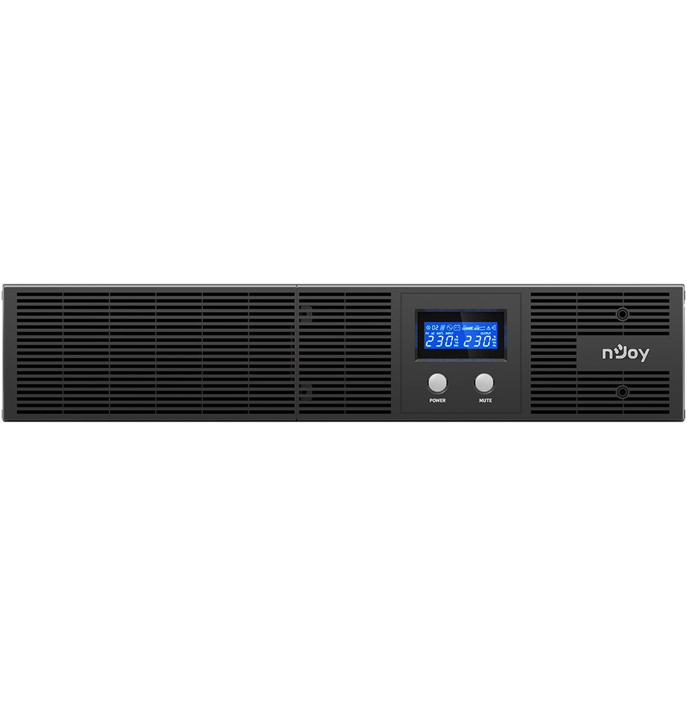Onduleur rackable Line-interactive nJoy Argus 2200 - 1320 W / 2200 VA - 4 prises C13 (PWUP-LI220AG-CG)