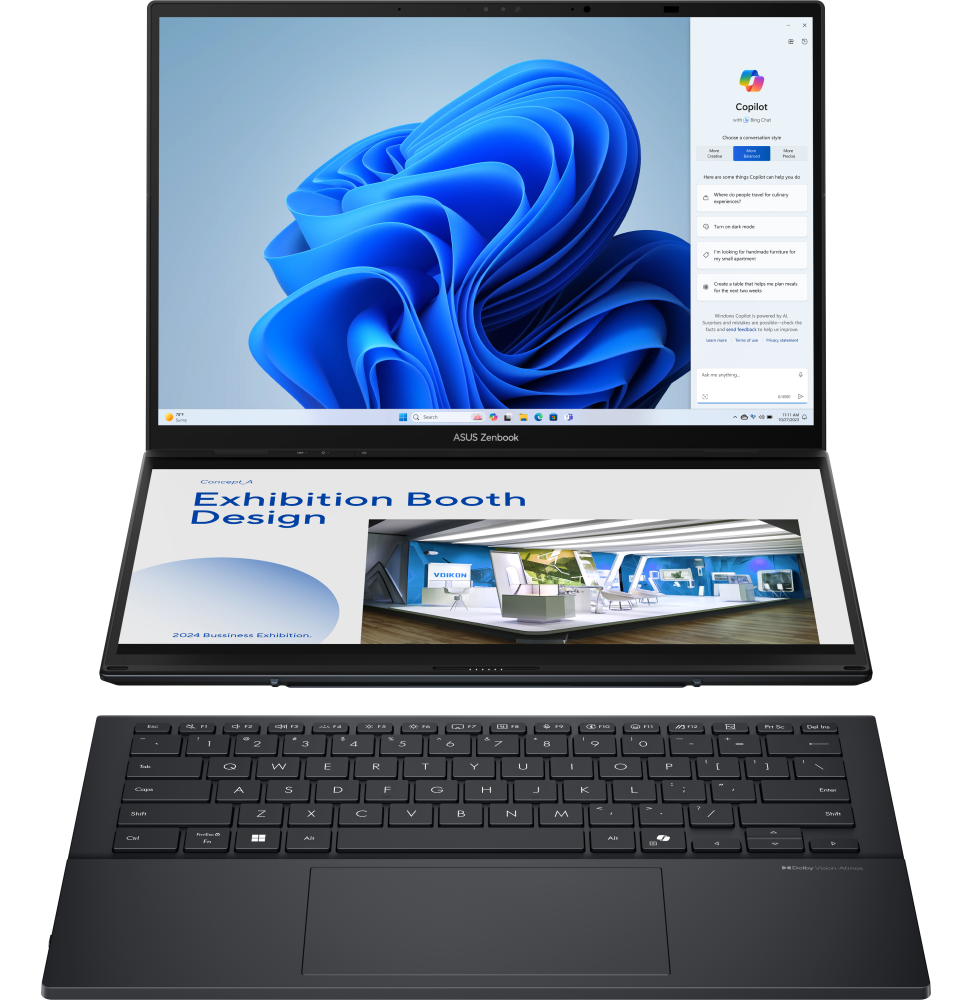 Ordinateur portable Asus Zenbook Duo (UX8406CA-PZ043W)