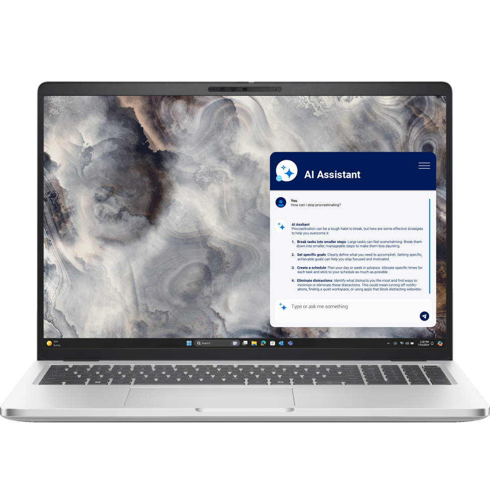 Ordinateur portable Dell Pro 16 Plus PB16250 (DP16P-U7-FD)