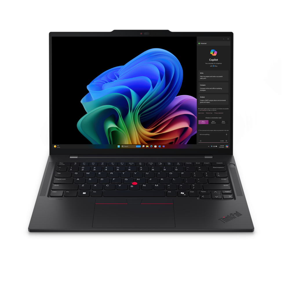 Ordinateur Portable Lenovo ThinkPad T14s Gen 6 - Snapdragon (21N10008FE)