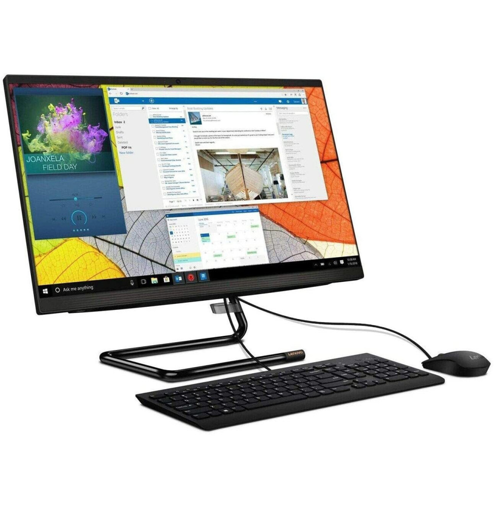 Ordinateur Tout-en-un Lenovo IdeaCentre A340-22IWL (F0EB00FPFE) – Image 2