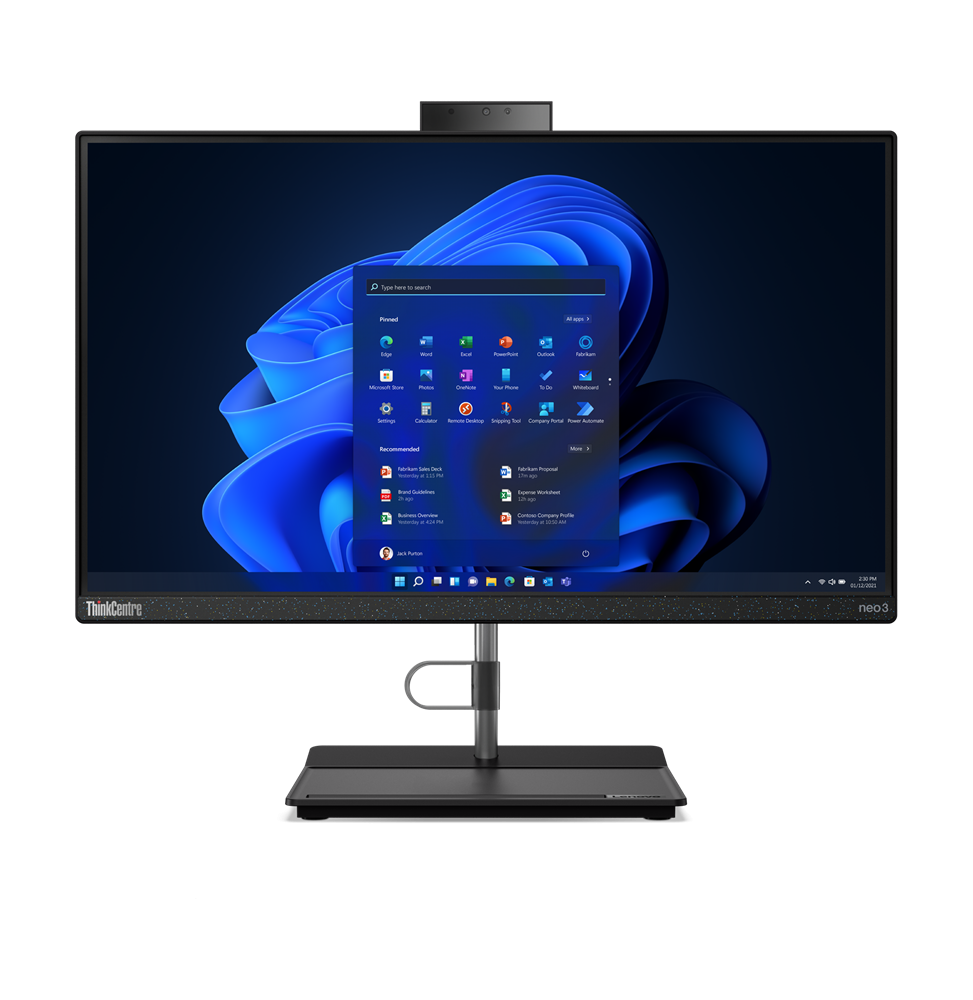 Ordinateur Tout-en-un Lenovo ThinkCentre neo 30a 22 (12B3002FFM)