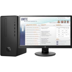 Ordinateur de bureau HP Pro G2 Microtour avec Écran (5QL05EA)
