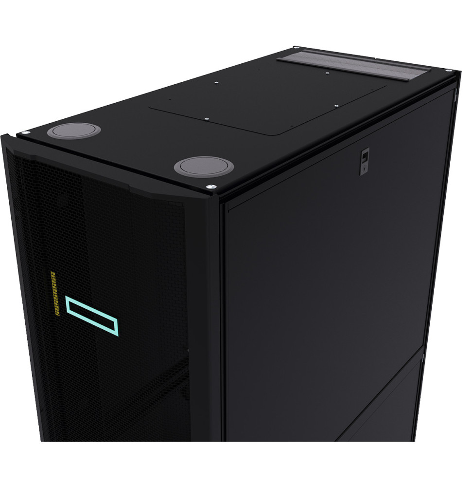 Rack sur palette avancé HPE 42U 600 mm x 1 075 mm G2 avec panneaux latéraux et baies (P9K07A) – Image 2