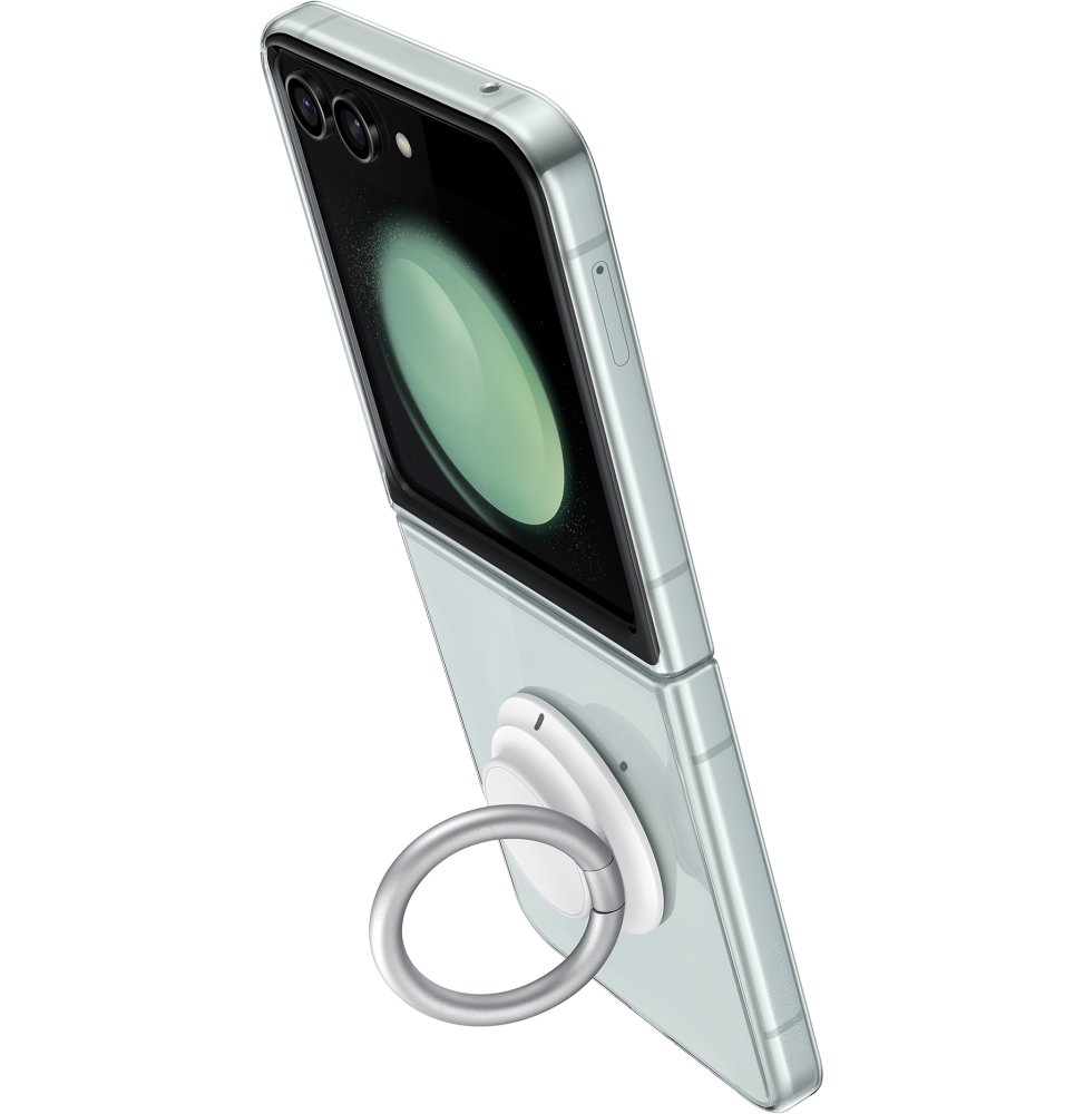 Samsung coque transparente avec support amovible pour Galaxy Z Flip 5 (EF-XF731CTEGWW)