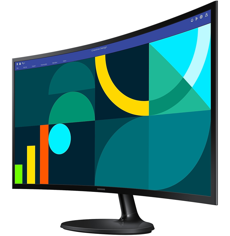 Écran 27" incurvé Gaming Full HD Samsung Essential S3 S36GD (LS27D360GAUXEN) – Image 2