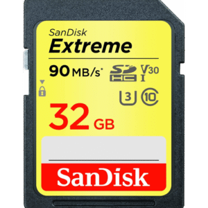 SanDisk Extreme SDHC UHS-I Card 32 Go (SDSDXVE-032GNCIN)