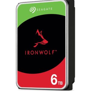 Disque dur interne 3.5" Seagate IronWolf 6 To pour NAS (ST6000VN006)