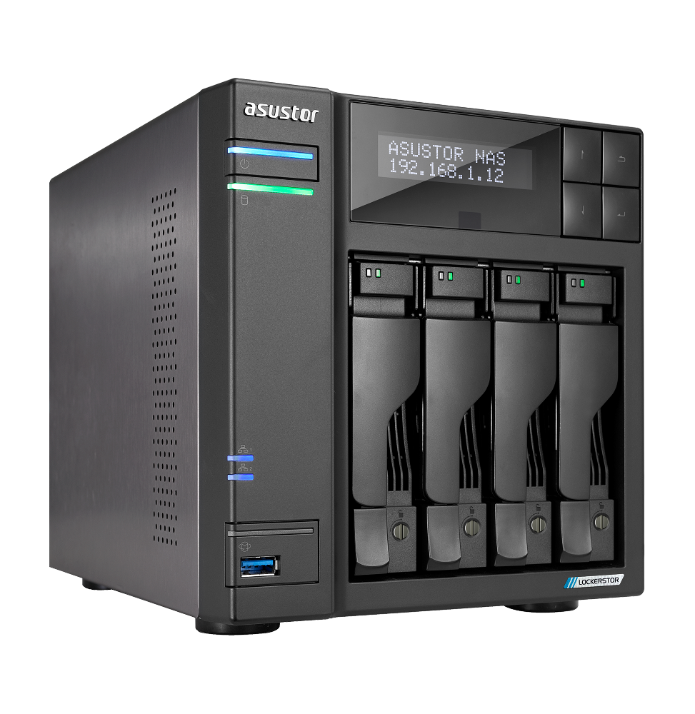 Serveur NAS 4 baies Asustor Lockerstor 4 Gen2 (AS6704T) – Image 2