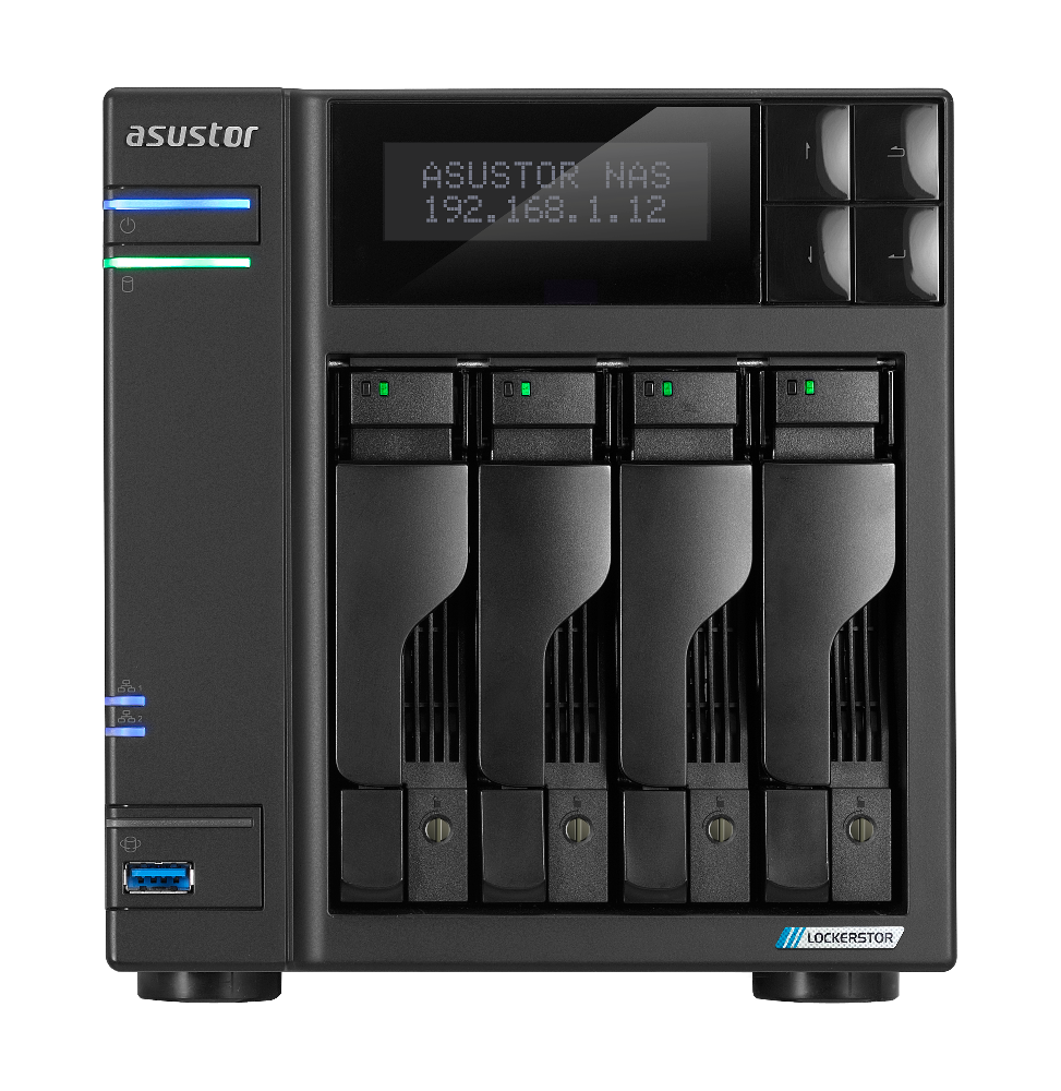 Serveur NAS 4 baies Asustor Lockerstor 4 Gen2 (AS6704T)