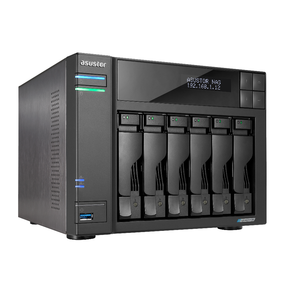 Serveur NAS 6 baies Asustor Lockerstor 6 Gen2 (AS6706T) – Image 2