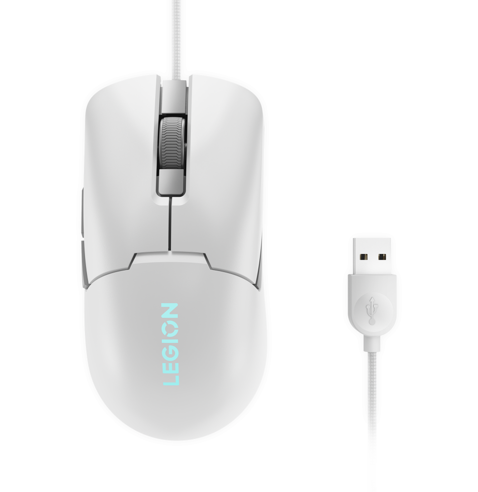 Souris de jeu Lenovo Legion M300s RGB - Glacier White (GY51H47351)