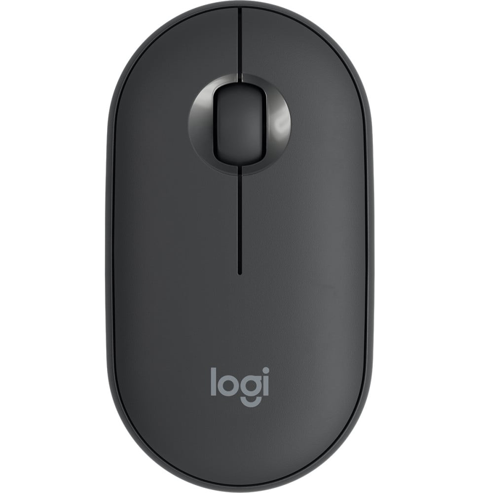 Souris sans fil Bluetooth Logitech Pebble M350 Graphite (910-005718)