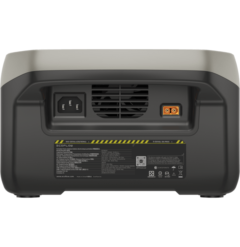 Station d'Énergie Portable EcoFlow RIVER 2 | 300W, 256Wh – Image 2