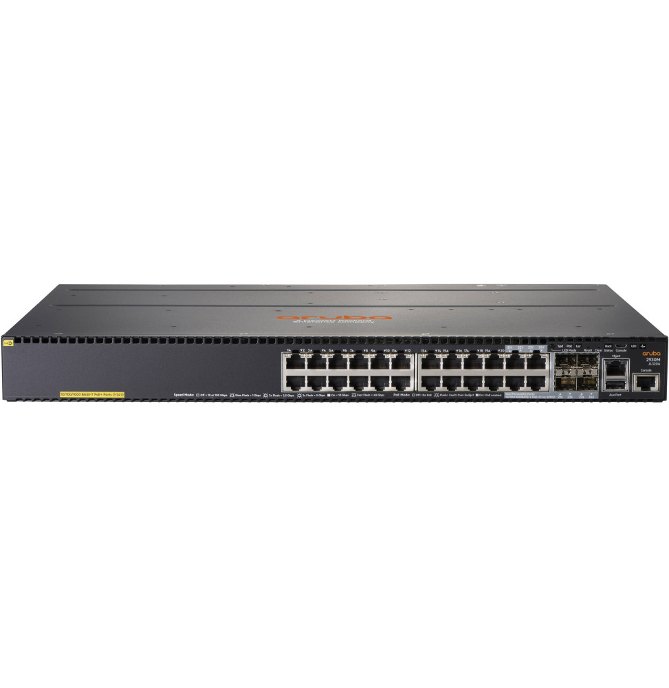 Switch Administrable Aruba 2930M 24 ports PoE+ (JL320A)