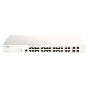 Switch Administrable D-LINK Nuclias Cloud 24 ports PoE + 4-Ports Combo GE/SF (DBS-2000-28MP)