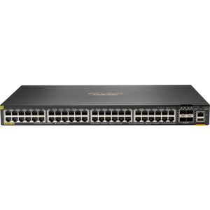 Switch Administrable HPE Aruba 6200F 48 ports Classe 4 PoE 4 ports SFP 370W (JL727B)
