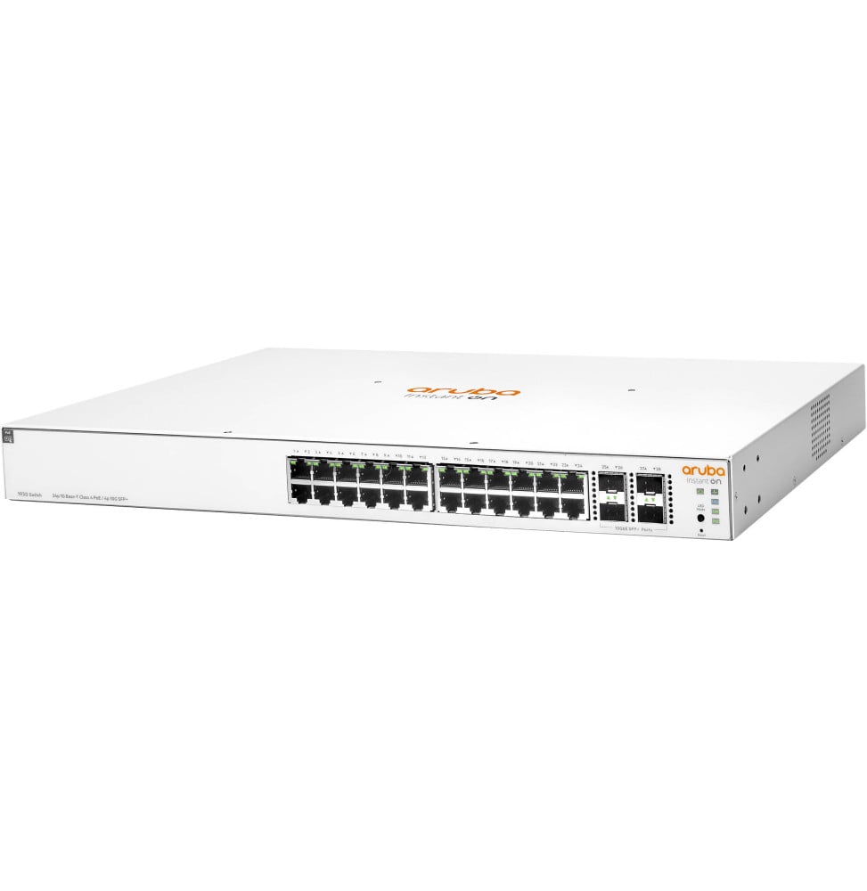 Switch Administrable HPE Aruba Instant On 1930 24 ports Classe 4 PoE+ 4SFP 195W (JL683B) – Image 2